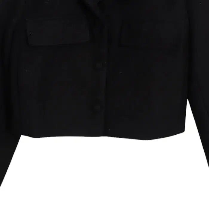 [BUNJANG] Piano Heaven Pocket Crop Jacket BK / 여성F/ 피아노헤븐 포켓 크롭 자켓 BK 19-97