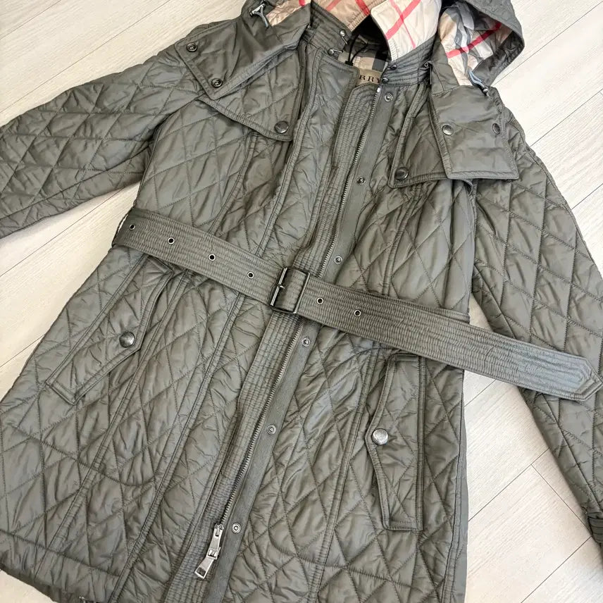 [BUNJANG] Burberry Diamond Quilted Jacket Size S / 버버리 다이아몬드 퀼팅자켓