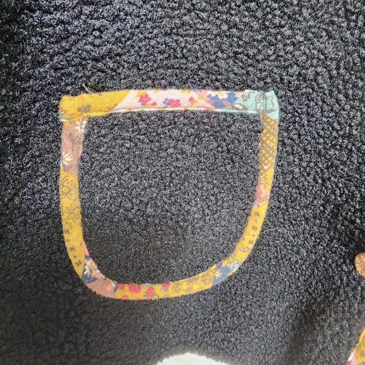 [BUNJANG] Embroidered Boucle Jacket (Women's) / 8부소매 자수 뽀글이자켓 여성55~66