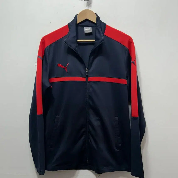 [BUNJANG] Puma Navy Zip-up Training Jacket (Size L) / 푸마 네이비 집업 트레이닝 L 100사이즈