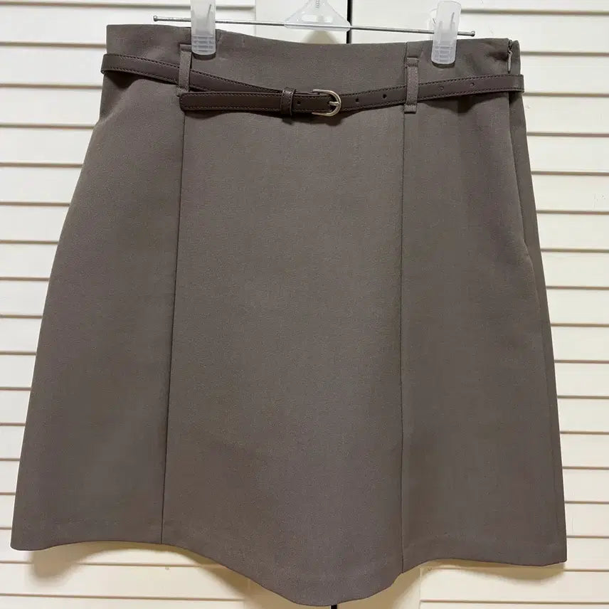 [BUNJANG] Slow and Moca Brown Skirt M / 슬로우앤드 모카 브라운 스커트 M