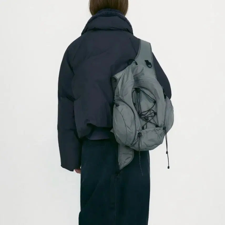 [BUNJANG] Low Classic Mini String Backpack Khaki / 로우클래식 미니 스트링 백팩 카키