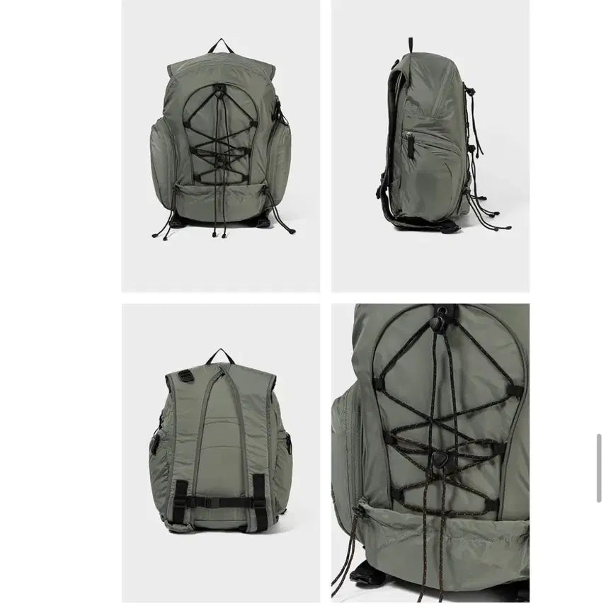 [BUNJANG] Low Classic Mini String Backpack Khaki / 로우클래식 미니 스트링 백팩 카키