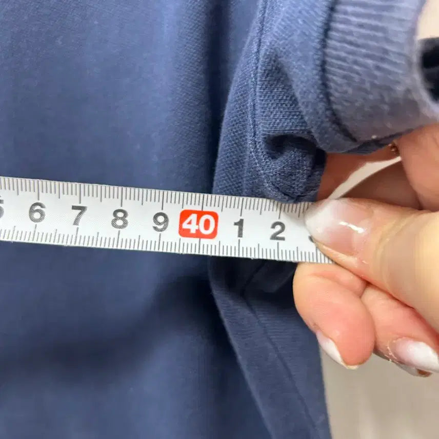 [SOLD OUT] 라코스테 네이비 카라 롱 원피스 38사이즈