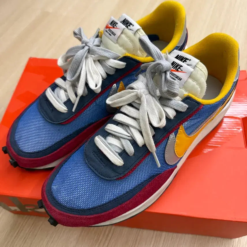[BUNJANG] Nike Sacai LD Waffle Blue Multi / 나이키 x 사카이 ld와플 블루 멀티