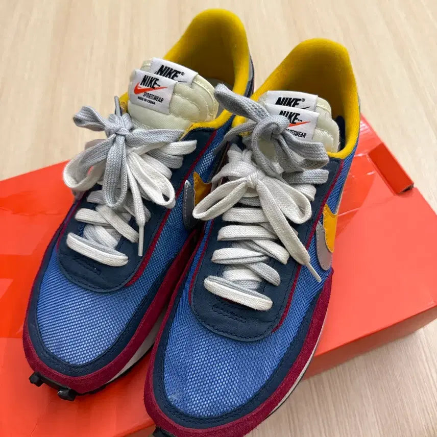 [BUNJANG] Nike Sacai LD Waffle Blue Multi / 나이키 x 사카이 ld와플 블루 멀티