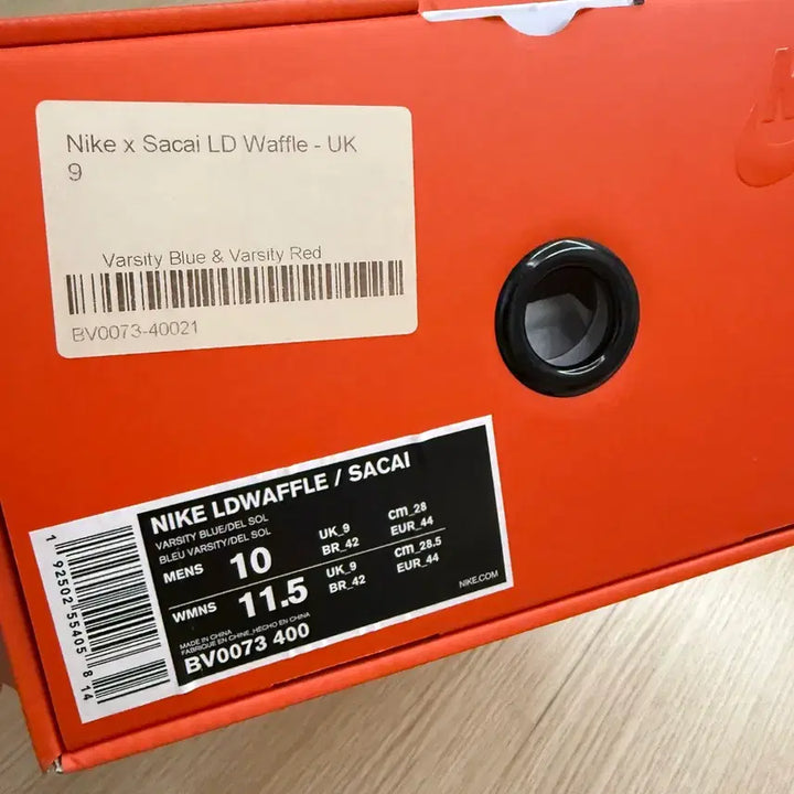 [BUNJANG] Nike Sacai LD Waffle Blue Multi / 나이키 x 사카이 ld와플 블루 멀티