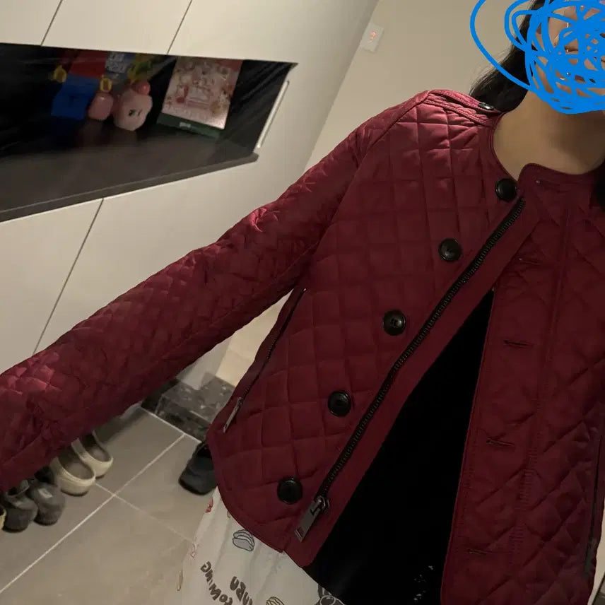 [BUNJANG] Burberry Quilted Jacket (14Y) / 버버리퀼팅자켓 14Y