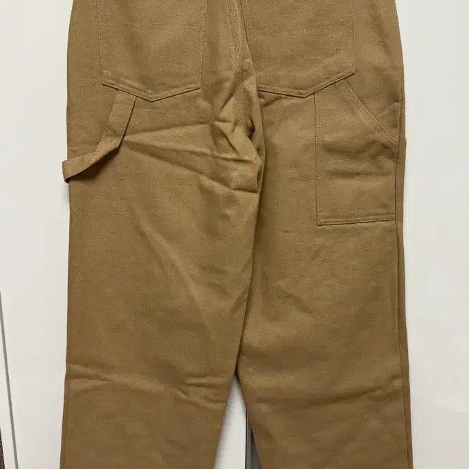 [BUNJANG] Cargo Detail Cotton Pants - Light Beige S / 카고디테일 팬츠 진베이지 s 새제품