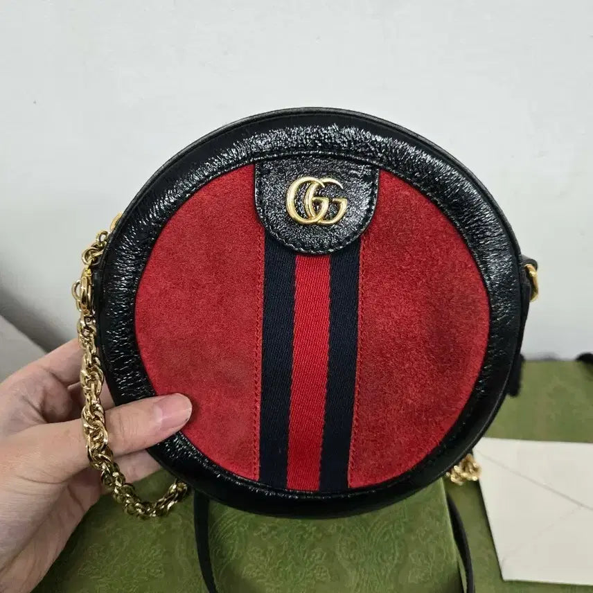 [BUNJANG] Gucci Ophidia Velvet Shoulder Bag / [보증서 정품] 구찌 오피디아 벨벳 숄더백