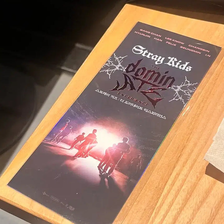 스트레이키즈 싱어롱 손글씨 티켓