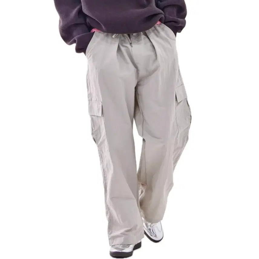 [BUNJANG] Someplace Cargo Pants Beige S / 썸플레이스 카고팬츠 베이지 S