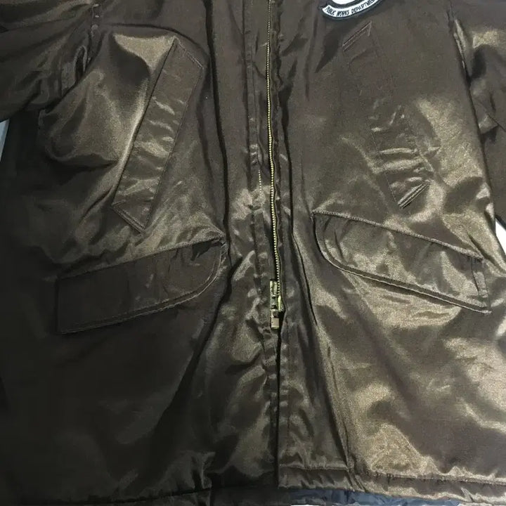 [BUNJANG] Vintage Padded Jacket Brown / 빈티지 야상 누빔 점퍼 자켓 브라운