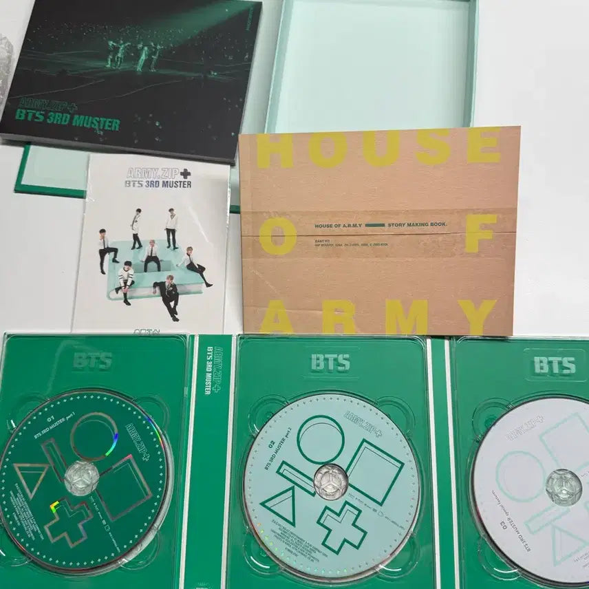 [BUNJANG] BTS 3rd Muster DVD / 방탄 3기 머스터 dvd