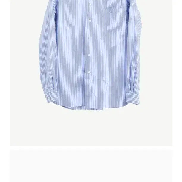 [BUNJANG] Document Stripe Shirt (Size S) / 도큐먼트 스트라이프 셔츠 S사이즈