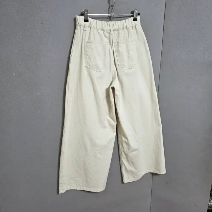 [BUNJANG] Ashley Beige Wide Leg Pants / 연베이지 통바지 n2405
