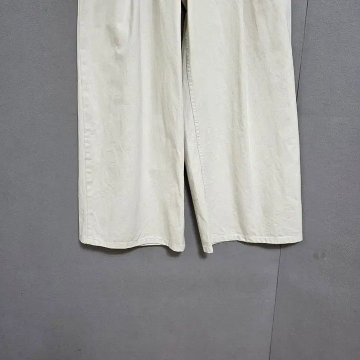 [BUNJANG] Ashley Beige Wide Leg Pants / 연베이지 통바지 n2405