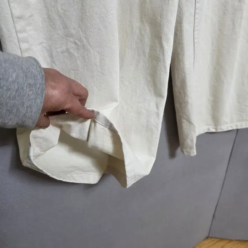 [BUNJANG] Ashley Beige Wide Leg Pants / 연베이지 통바지 n2405