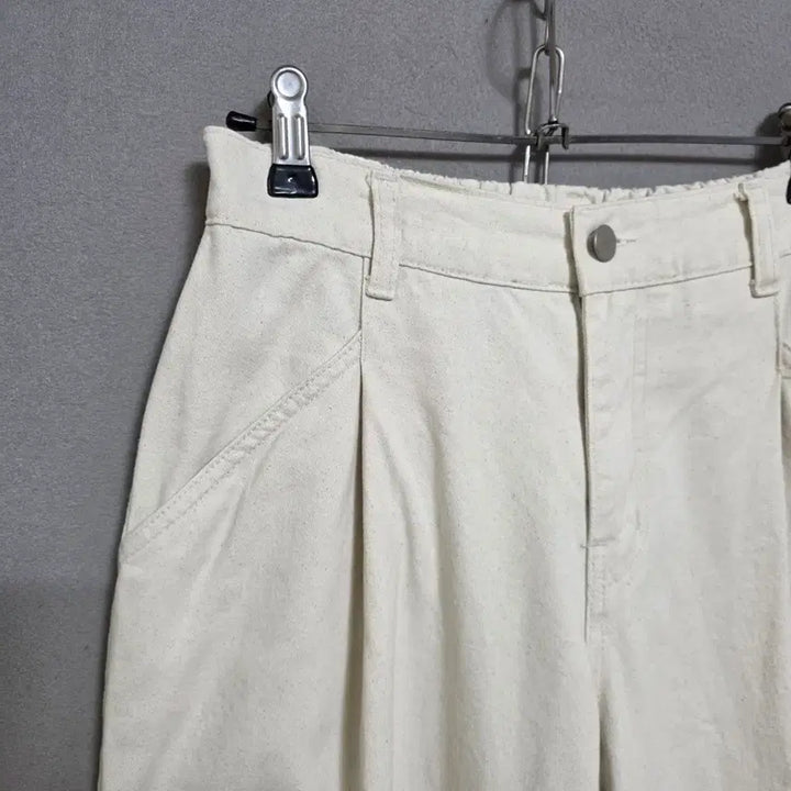 [BUNJANG] Ashley Beige Wide Leg Pants / 연베이지 통바지 n2405