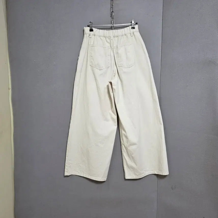 [BUNJANG] Ashley Beige Wide Leg Pants / 연베이지 통바지 n2405