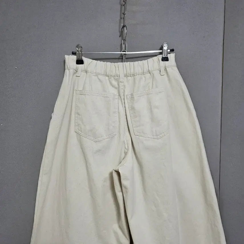 [BUNJANG] Ashley Beige Wide Leg Pants / 연베이지 통바지 n2405