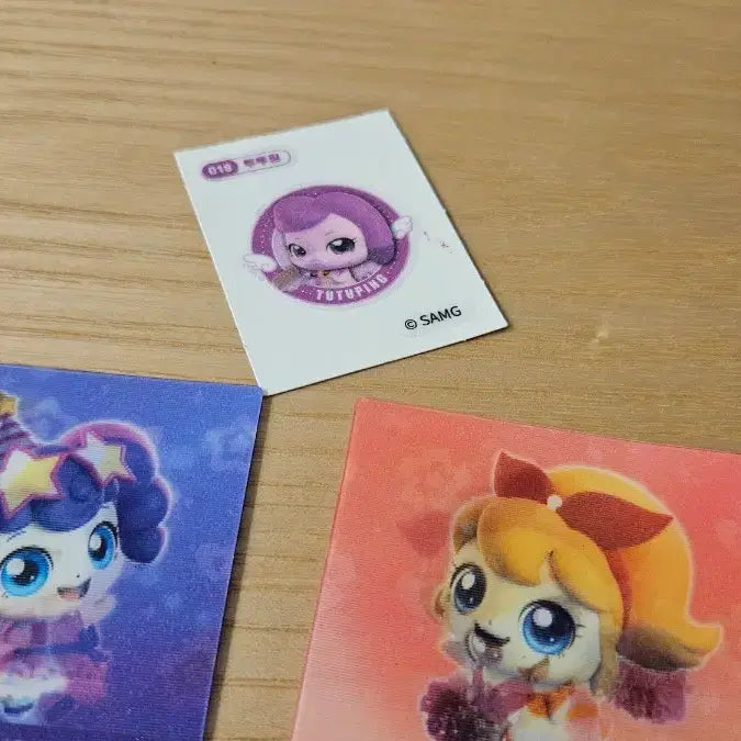 [BUNJANG] Catch! Teenieping Lenticular Chip / 알쏭달쏭 캐치티니핑 렌티큘러 칩 8장 판매