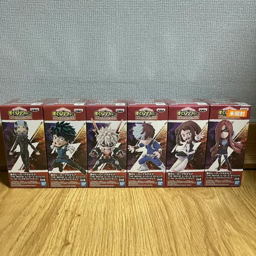 [BUNJANG] My Hero Academia Heroes Rising World Collectable Figure Set (Sealed) / 나의 히어로 아카데미아 더무비 월콜(히로아카) 미개봉