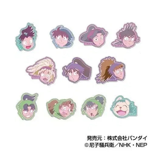 [BUNJANG] Nintama Rantaro Fuwa Raizo Face Character Clip / 닌타마 페이스 캐릭터 클립 후와 라이조