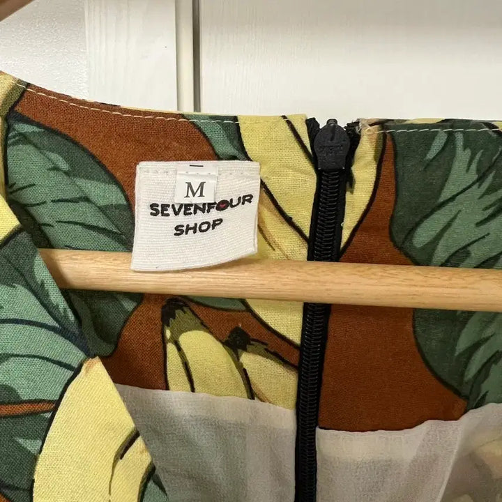 [BUNJANG] Banana Printing Short Sleeve Dress / 바나나 프린팅 반팔 원피스 885