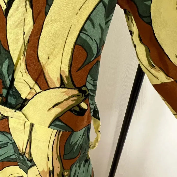 [BUNJANG] Banana Printing Short Sleeve Dress / 바나나 프린팅 반팔 원피스 885