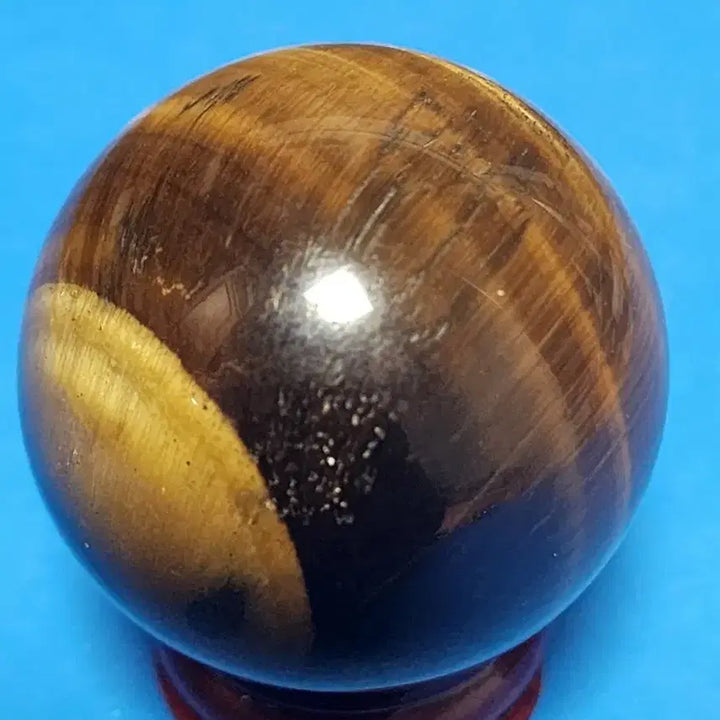 [BUNJANG] Tiger Eye Stone Sphere 4.3cm / 타이거아이석 구체(4.3cm)+반품