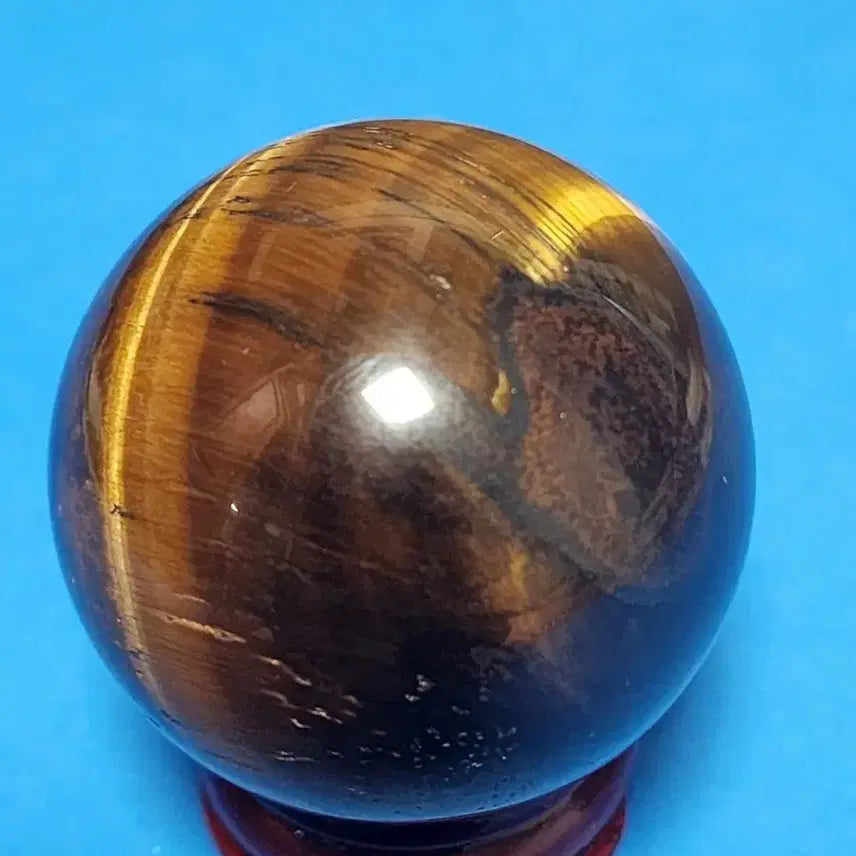 [BUNJANG] Tiger Eye Stone Sphere 4.3cm / 타이거아이석 구체(4.3cm)+반품