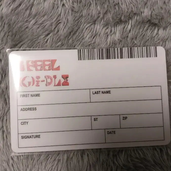 아이들 미연 아이 필 ID 포토카드 판매