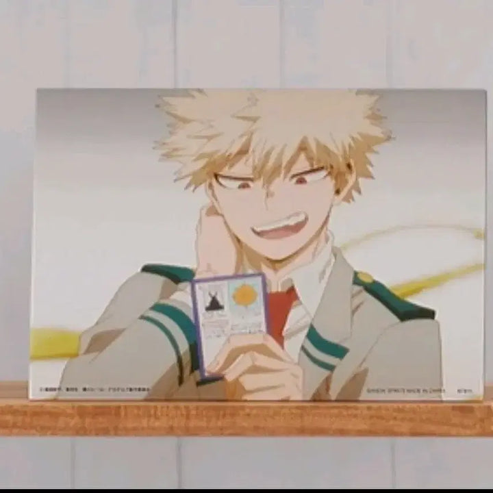 [BUNJANG] My Hero Academia Bakugo A5 Canvas Board / 히로아카 나히아 -행복위에- I상 바쿠고  A5 캔버스풍 보드 굿즈 판매