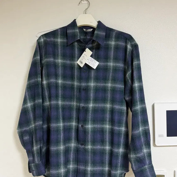 [BUNJANG] Auralee 25AW Airy Wool Shirt / [3]25aw 오라리 에어리울 셔츠