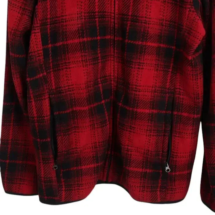 [BUNJANG] Uniqlo Check Fleece Jumper / [정리특가]여성M/ 유니클로 체크 플리스 점퍼 RD 19-104