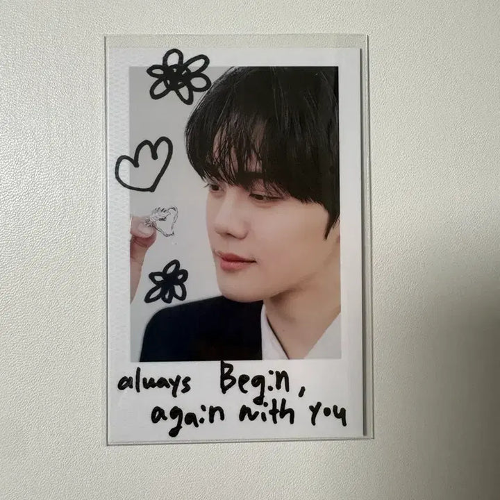 제베원 리플로우 앨범 규빈 포카 폴라로이드 폴라 제로베이스원