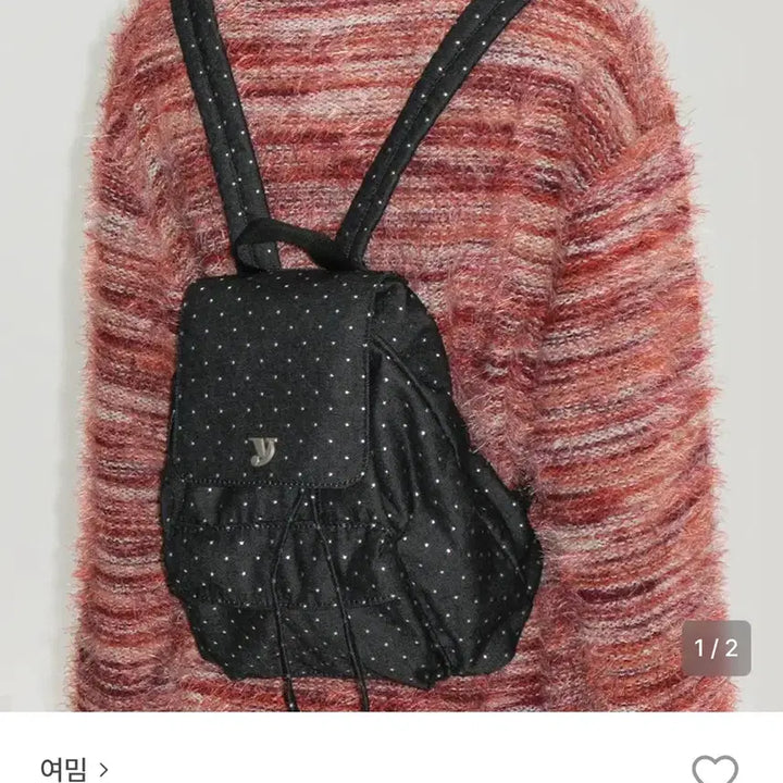 [SOLD OUT] (마지막가격인하)여밈 데이 미니 스타 백팩
