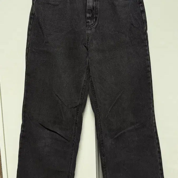 [BUNJANG] Black Wide Denim Pants / 블랙 와이드 데님 팬츠 새제품