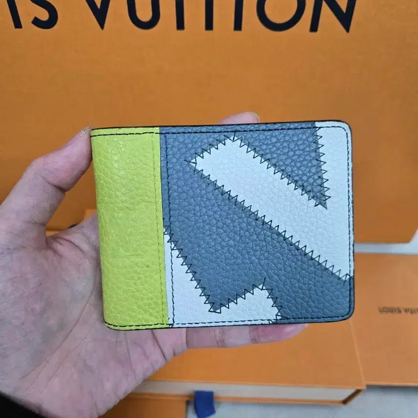 [BUNJANG] Louis Vuitton Taurillon Leather Wallet / [정품][A급] 루이비통 토뤼옹 반지갑