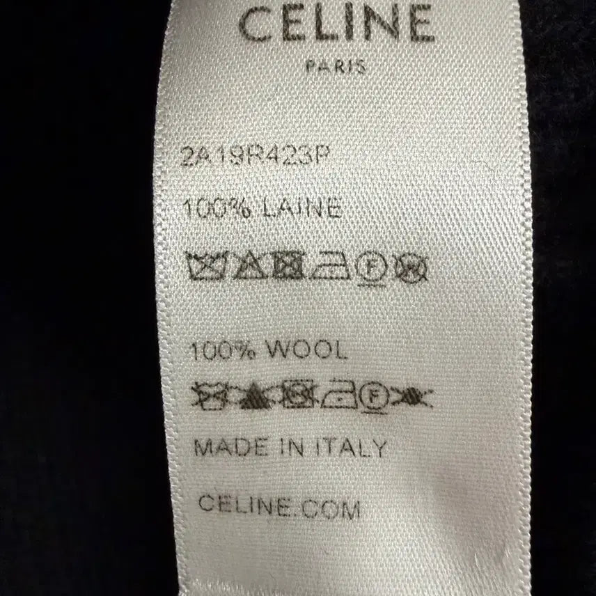 [BUNJANG] Celine Ribbed Wool Knit / 셀린느 리브드 울 니트