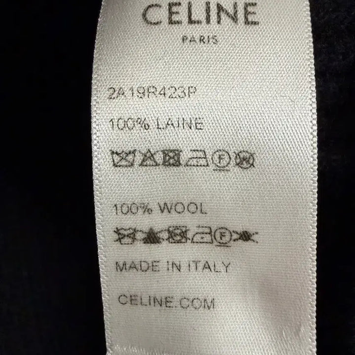 [BUNJANG] Celine Ribbed Wool Knit / 셀린느 리브드 울 니트