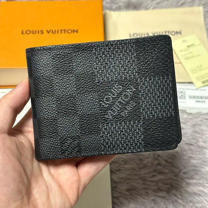 [BUNJANG] Louis Vuitton Damier Graphite Multiple Wallet / [풀구성] 루이비통 다미에 그라파이트 멀티플 월릿 반지갑 신형