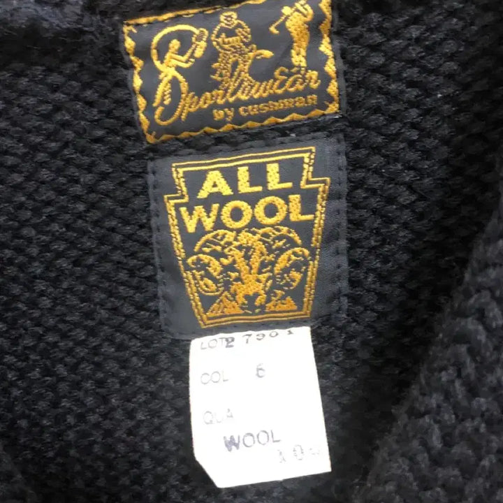[BUNJANG] Cushman Heavy Wool V-Neck Knit M / 쿠쉬맨 헤비울 브이넥 니트 M (국내 95-100) 사이즈 팝니다!!