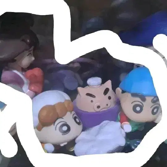 [BUNJANG] Crayon Shin-chan Cooking Gacha Figure Bundle Set / 짱구 요리가챠 일괄