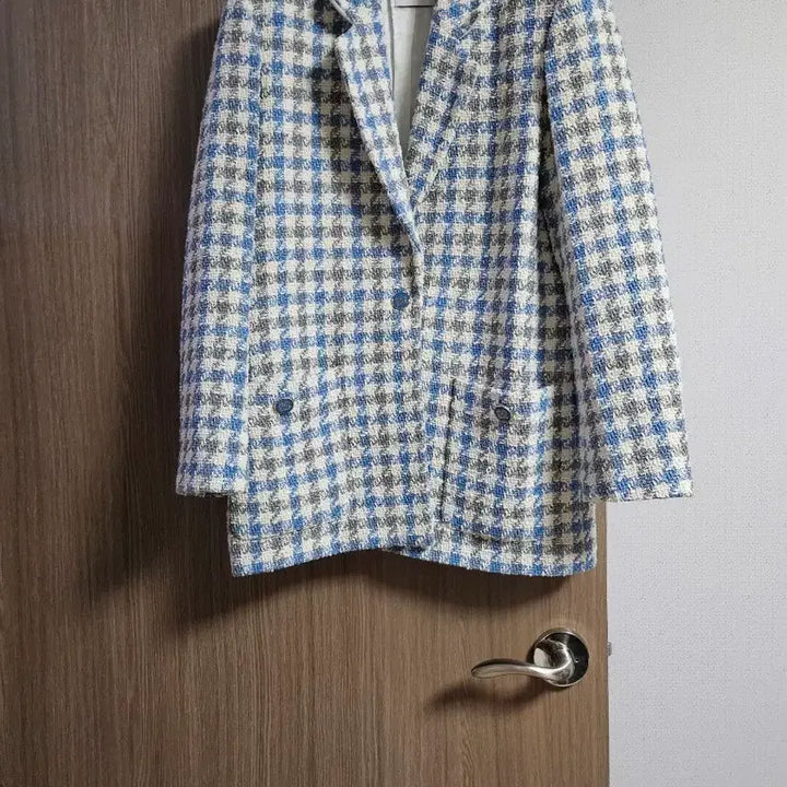 [BUNJANG] Sandro Houndstooth Tweed Jacket / 산드로 하운드투스 트위드 자켓