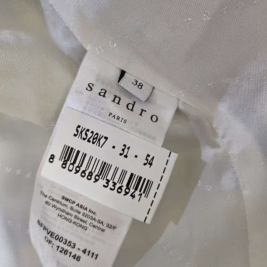 [BUNJANG] Sandro Houndstooth Tweed Jacket / 산드로 하운드투스 트위드 자켓