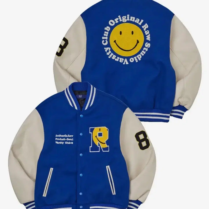 [BUNJANG] Low Classic Varsity Jacket Blue M / 로우랩 바시티자켓 블루M