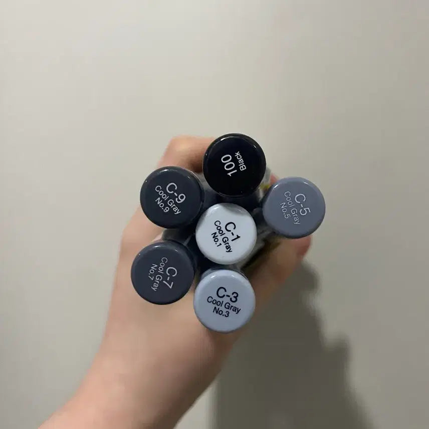 [BUNJANG] Copic Markers Cool Gray Set / 코픽마카 쿨그