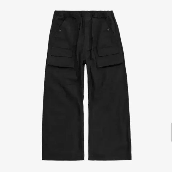 [BUNJANG] Polytelu Front Cargo Pants / [4] 폴리테루 프론트 카고 팬츠 1.2v 블랙